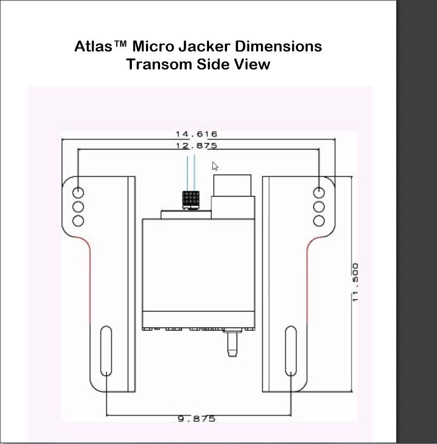 atlas micro jacker bolt pattern Dedicated To The Smallest Of Skiffs